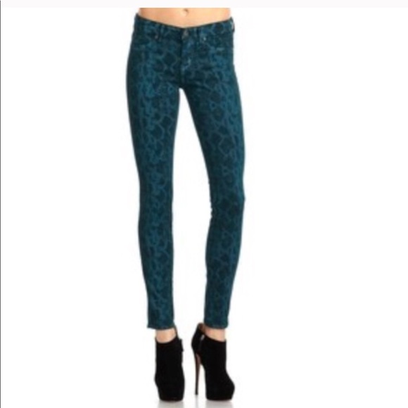 skinny jeans animal print